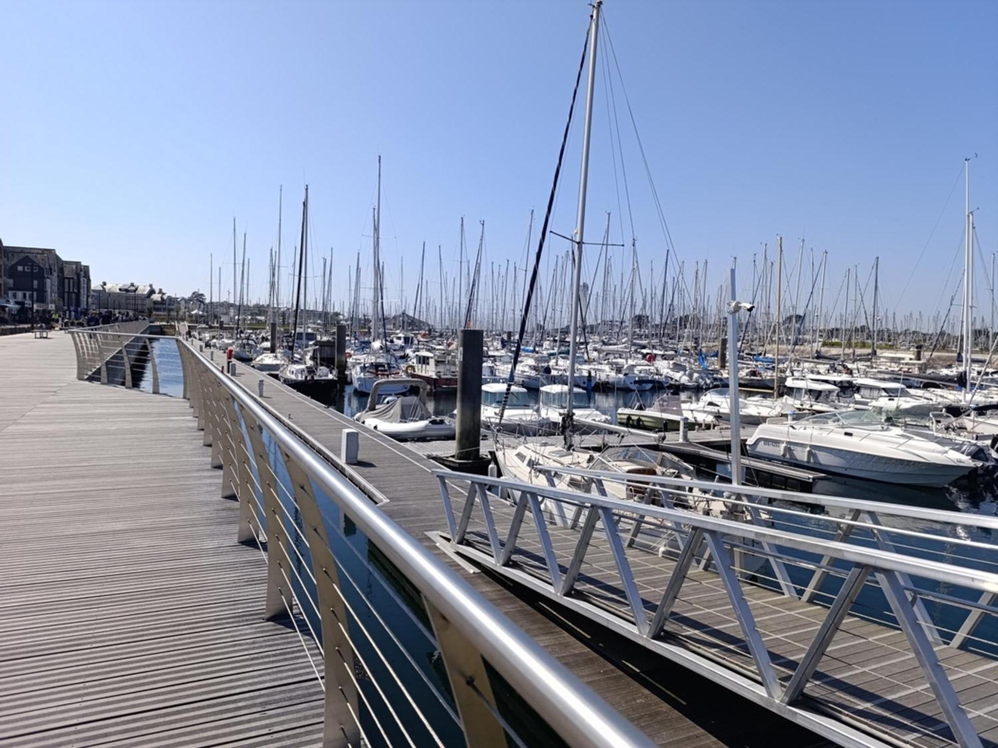 Appartement Duplex Familial Vue Mer, Proche Plage Et Commerces - Fr-1-639-125 Arzon Luaran gambar